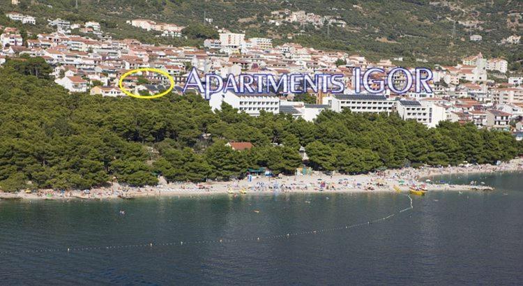 Apartmani Igor Makarska Eksteriør billede